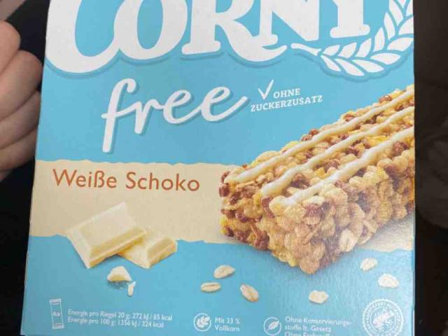Corny Free weiße Schokolade, ohne Zuckerzusatz von Kimjendrzejcz | Hochgeladen von: Kimjendrzejczak