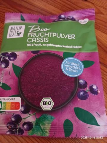 fruchtpulver cassis | Hochgeladen von: ThomasBusch