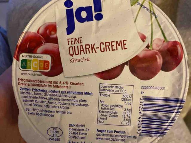 feine Quark-Creme, mit 6,4% Kirschen von anjulixd | Hochgeladen von: anjulixd