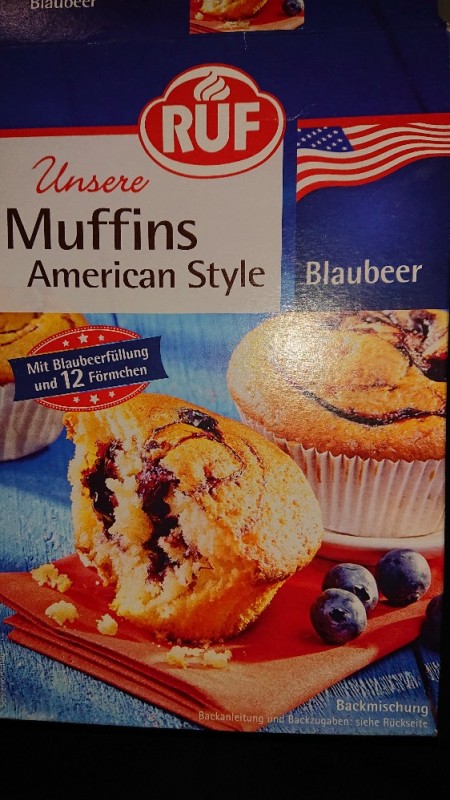 Unsere Muffins American Style, Blaubeer von Mayana85 | Hochgeladen von: Mayana85