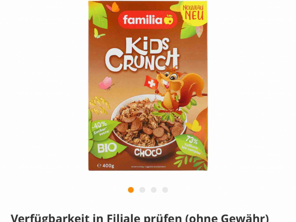 Kids Crunch Choco, Coop von judithsteiner | Hochgeladen von: judithsteiner