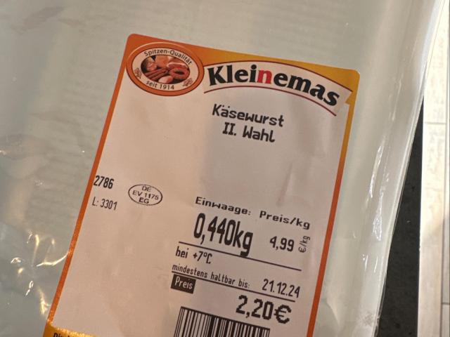 Wiesbauer Käsewurst von linabues | Hochgeladen von: linabues