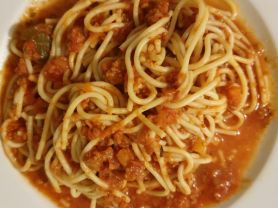 Vegetarische Bolognesesoße mit Spaghetti | Hochgeladen von: Wiwa