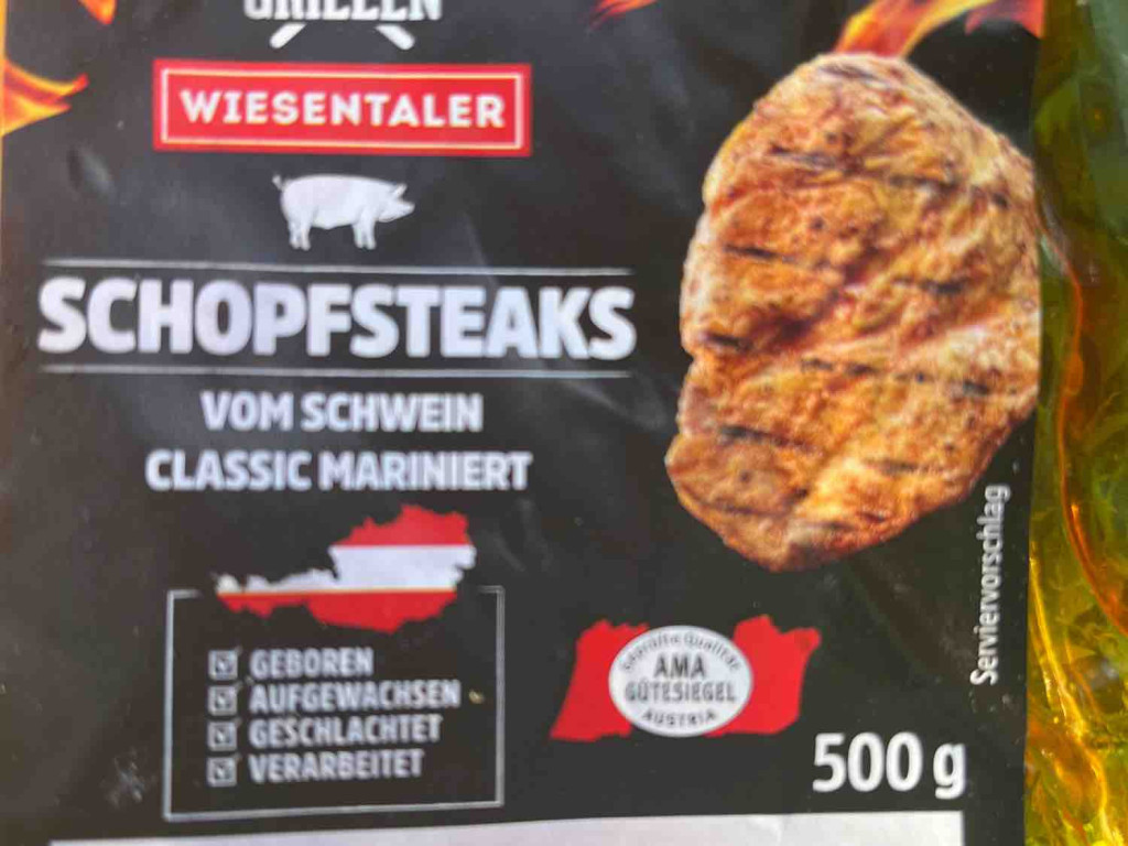 Schopfsteak vom Schwein classic mariniert by antoniaebeca | Hochgeladen von: antoniaebeca