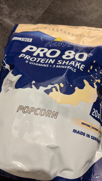Pro80 Protein Shake Popcorn von Coach Elswood | Hochgeladen von: Coach Elswood