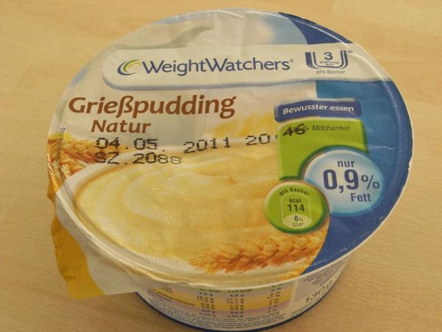 Weight Watchers Grießpuddung Natur, Natur | Hochgeladen von: Teecreme