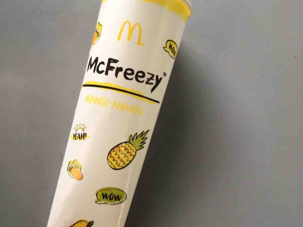 McDonald&amp;#39;s, Mc Freezy Mango-Ananas Kalorien - Neue Produkte - Fddb