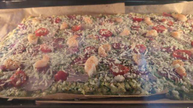 Hemmersche Zucchinipizza, versch.belag von tanhem | Hochgeladen von: tanhem