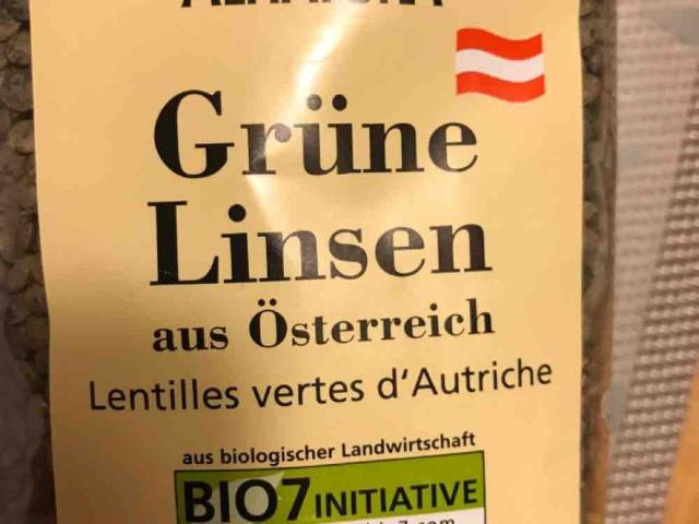 Grüne Linsen, aus Österreich von claraess | Hochgeladen von: claraess