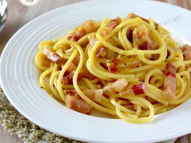 Spaghetti alla carbonara by alexghid | Hochgeladen von: alexghid