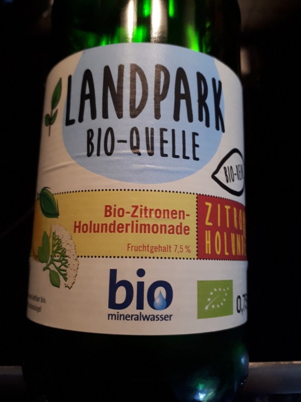 Landpar Bio-Quelle Zitrone Holunder trüb von BlueSoul | Hochgeladen von: BlueSoul