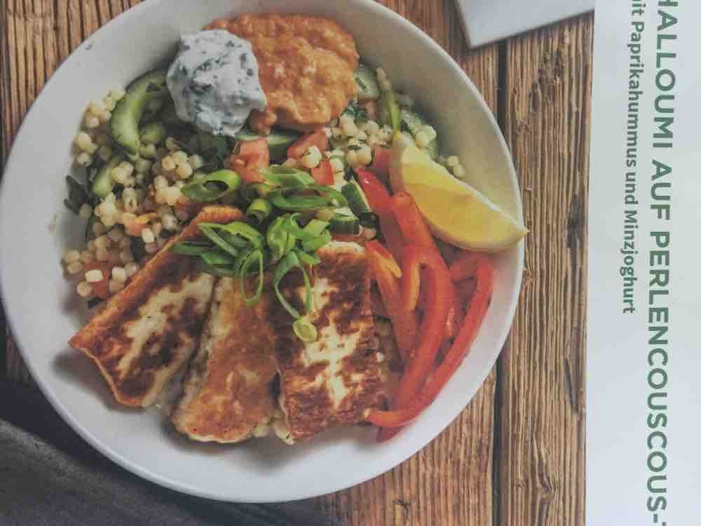 Halloumi auf Perlcouscous-Tabouleh von GNoga | Hochgeladen von: GNoga