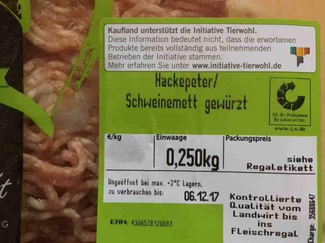 Purlinge Schweinemett / Hackepeter von akoehlerschwar980 | Hochgeladen von: akoehlerschwar980