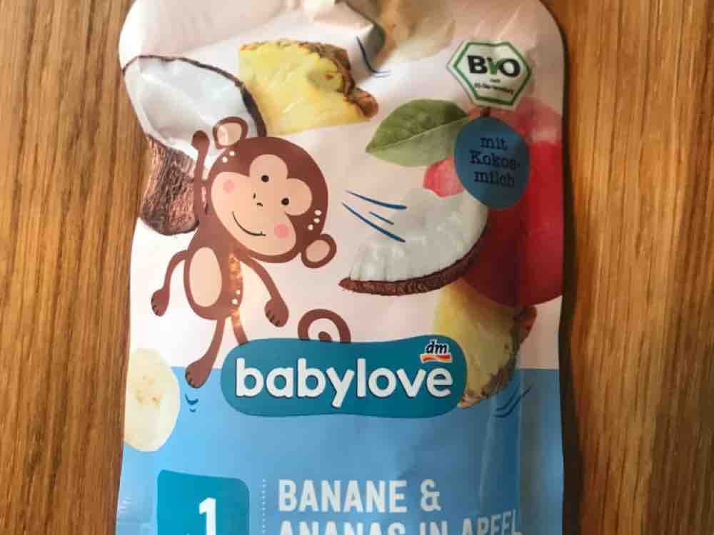 Babylove Quetschie, Banane, Ananas, Apfel, Kokos von Sophie1909 | Hochgeladen von: Sophie1909