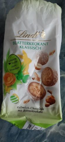 Lindt Frühlings-Snacking Blätterkrokant klassisch von Mauzeline | Hochgeladen von: Mauzeline