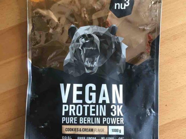 Vegan Protein 3K, Cookies &Cream von richardreger214 | Hochgeladen von: richardreger214