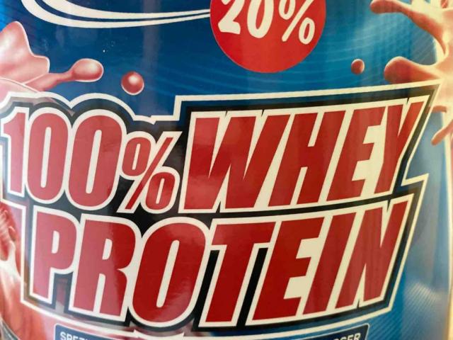 100% Whey Protein Himbeer von mrspock | Hochgeladen von: mrspock