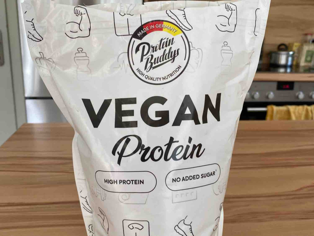 vegan protein Schokolade protein buddy’s von SchwarzVictoria | Hochgeladen von: SchwarzVictoria