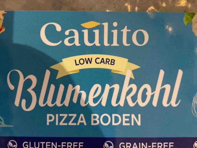 Blumenkohl Pizza Boden, Low Carb mit Floh-/Chiasamen von Charo | Hochgeladen von: Charo