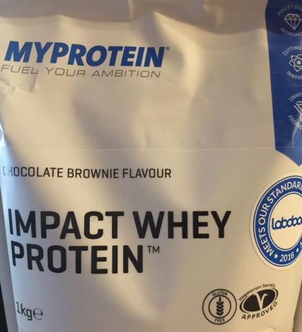 Impact Whey Protein, Chocolate Brownie Flavour | Hochgeladen von: fitti76