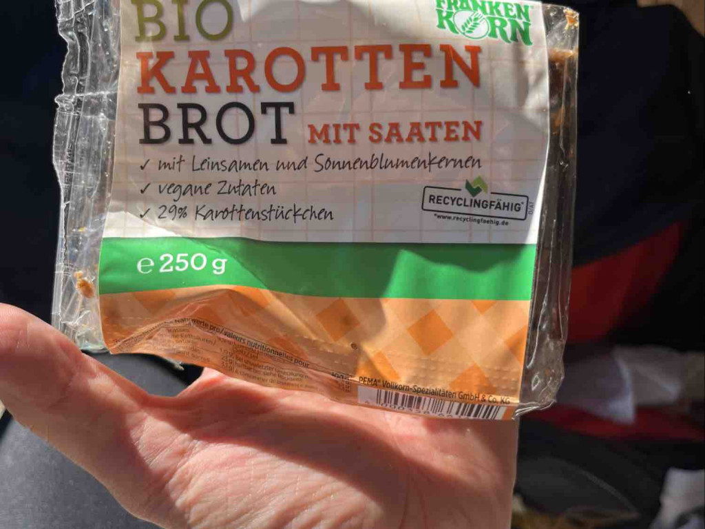 Bio Karottenbrot mit Saaten von Schmitti1893 | Hochgeladen von: Schmitti1893