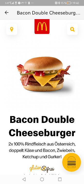 Bacon Double Cheeseburger von Gabriela Chiriac | Hochgeladen von: Gabriela Chiriac