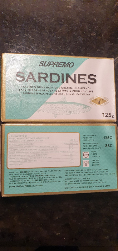 Sardinen ohne Haut und Gräten in Olivenöl von gunsero90 | Hochgeladen von: gunsero90