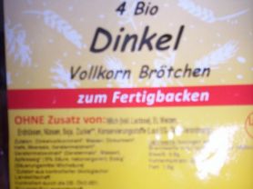 BÖSEN Bio Dinkel Vollkorn Brötchen , Dinkel-Brötchen | Hochgeladen von: Highspeedy03