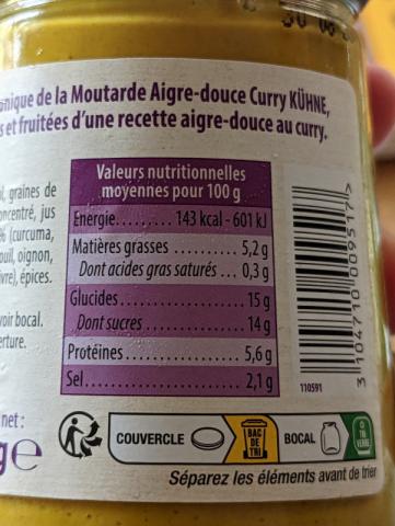Moutarde Aigre-Douce, Curry | Hochgeladen von: Uffi42