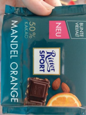 Ritter Sport Mandel-Orange, 50% Kakao von Esquinzo83 | Hochgeladen von: Esquinzo83