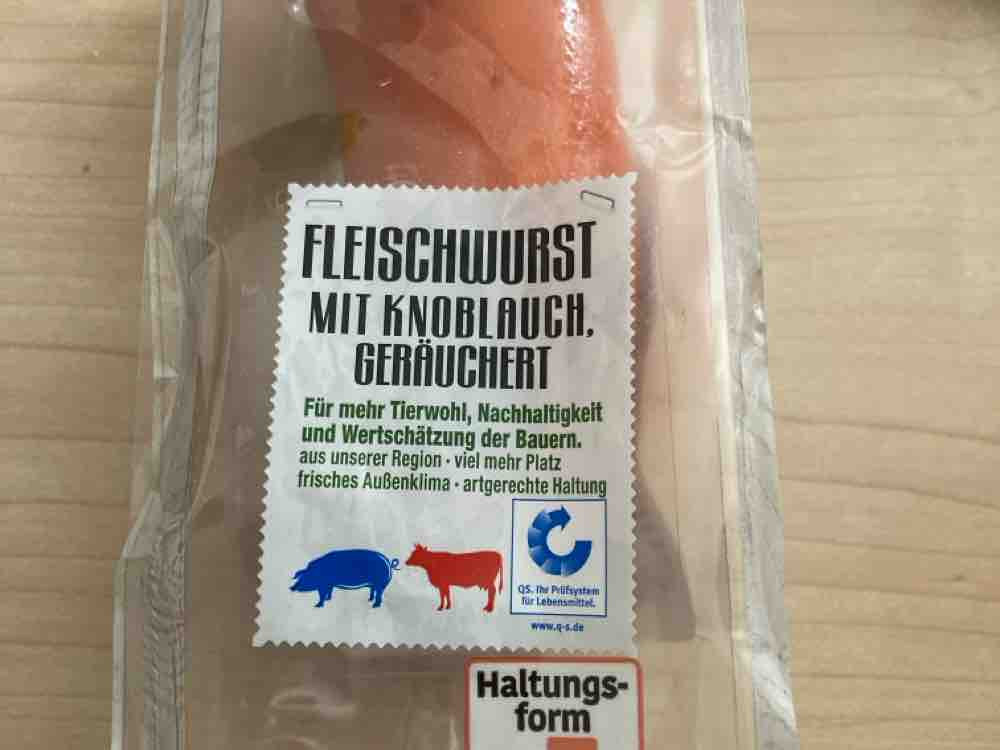 Fleischwurst mit Knoblauch, geräuchert von eissprinzessin | Hochgeladen von: eissprinzessin