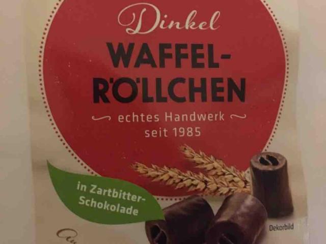 Dinkel Waffelröllchen, Zartbitter-Schokolade von jaguarfool | Hochgeladen von: jaguarfool