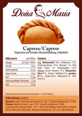 Empanada Caprese, Lateinamerikanische Feinkost | Hochgeladen von: jorge77