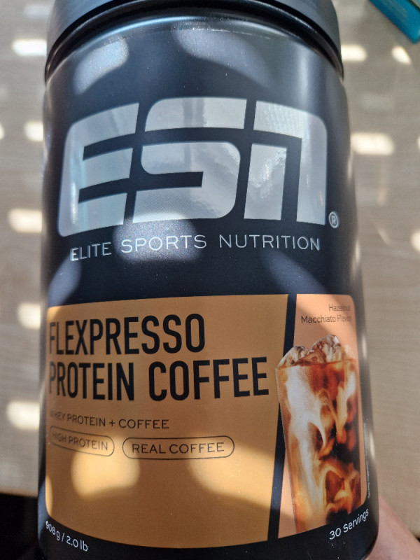 ESN Flexpresso  Protein Coffee, Hazelnut Macchiato Flavor von He | Hochgeladen von: Heike 73