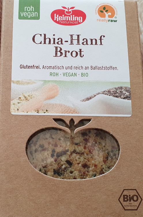 Chia-Hanf  Brot, glutenfrei, roh, vegan, bio von Himbeere22 | Hochgeladen von: Himbeere22