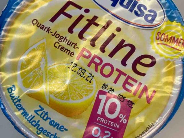 Exquisa Fitline Quark Joghurt Creme Zitrone Buttermilch von Cali | Hochgeladen von: Caliope