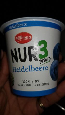 Nur 3 Joghurt Heidelbeere von FitVic | Hochgeladen von: FitVic