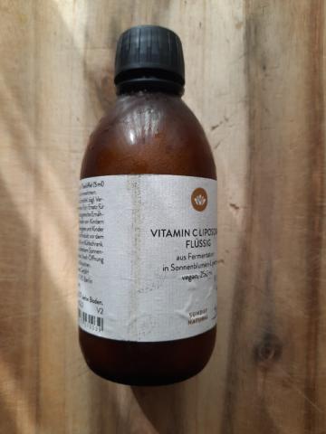 Vitamin C liposomal, aus Fermentation in Sonnenblumen-Lipiden vo | Hochgeladen von: aannaalleennaa