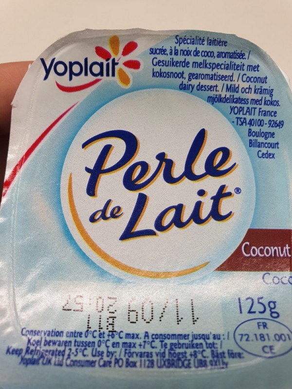 YOPLAIT PERLE DE LAIT coco