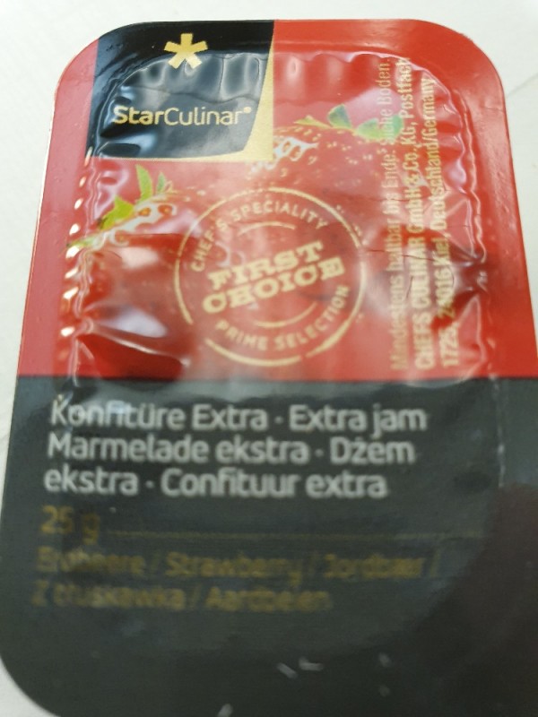 Konfitüre  Extra Erdbeer, 50% Fruchtanteil von devinsnyder70367 | Hochgeladen von: devinsnyder70367