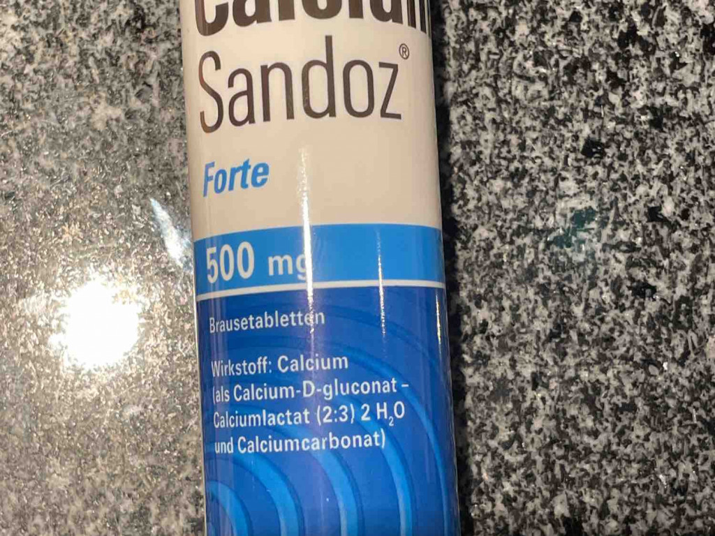 Calcium-Sandoz Forte, 1 Tablette von Pumpvadder | Hochgeladen von: Pumpvadder