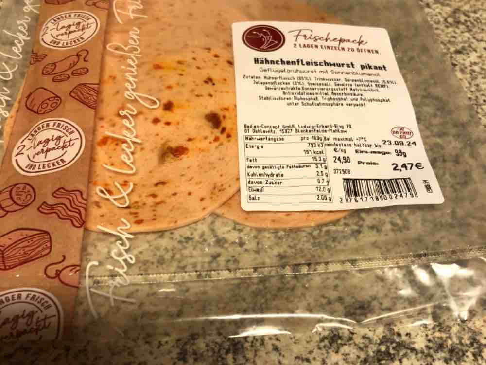 Hähnchenfleischwurst, Pikant von Brigitte1954 | Hochgeladen von: Brigitte1954 Hähnchenfleischwurst, Pikant von Brigitte1954 | Hochgeladen von: Brigitte1954