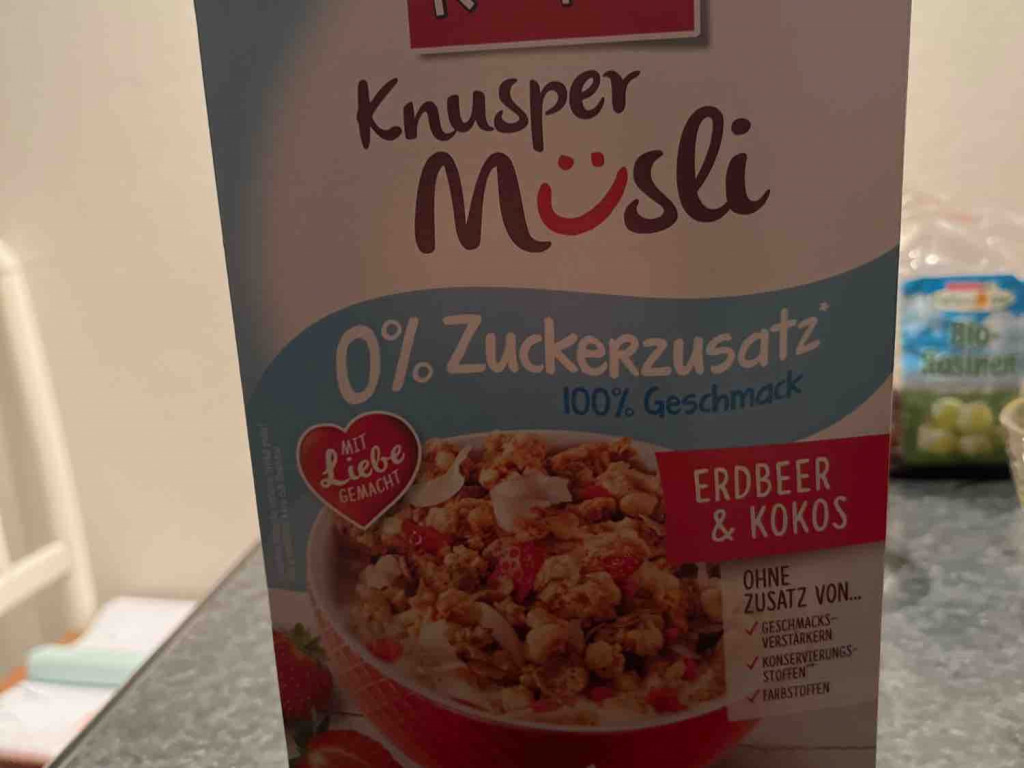 Knusper Müsli, Erdbeer & Kokos von Vaneeey | Hochgeladen von: Vaneeey