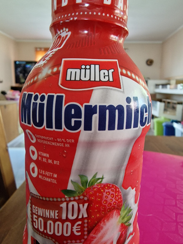 Müller Milch, Erdbeere von Bylanta | Hochgeladen von: Bylanta