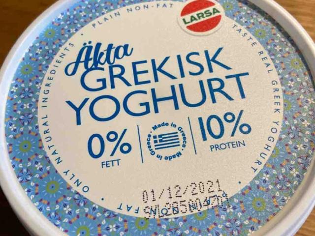 Grekisk Joghurt, 0% Fett , 10% Protein by roland.wendel | Uploaded by: roland.wendel
