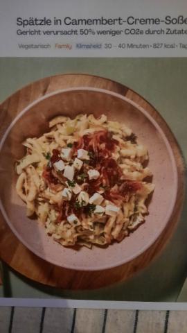 Spätzle in Camembert-Creme-Soße mit Chutney von FlooJo1990 | Hochgeladen von: FlooJo1990