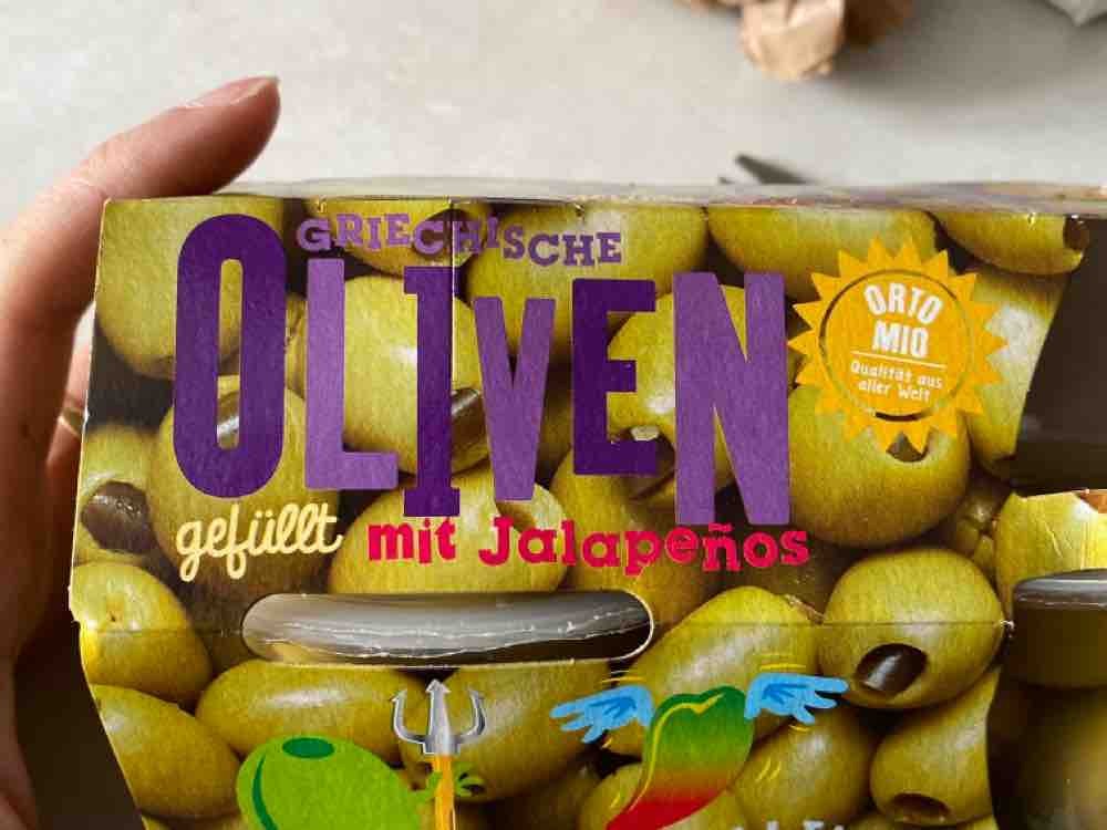 griechische Oliven, gefüllt mit Jalapenos von Farbenfinsternis | Hochgeladen von: Farbenfinsternis