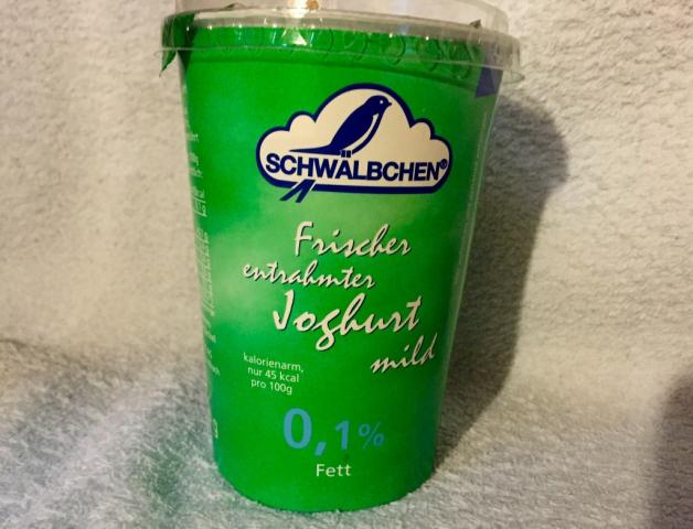 Frischer entrahmer Joghurt mild 0,1% (Schwälbchen) | Hochgeladen von: sternentheater