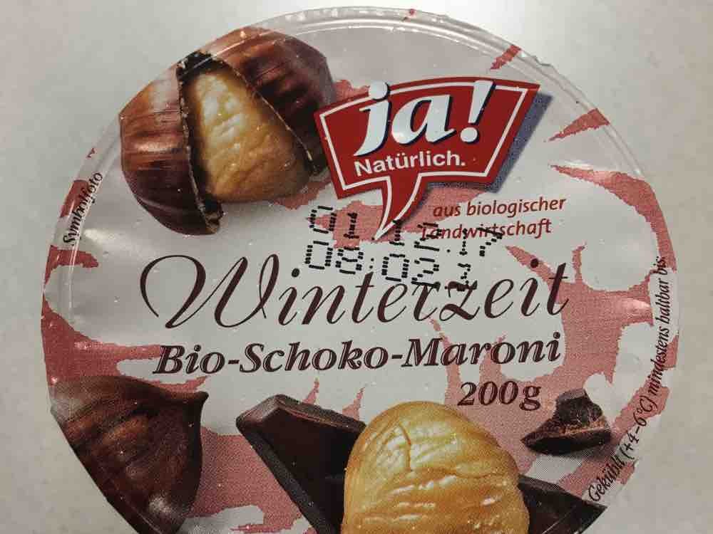 Joghurt , Winterzeit Bio-Schoko-Maroni von Mucki2351 | Hochgeladen von: Mucki2351