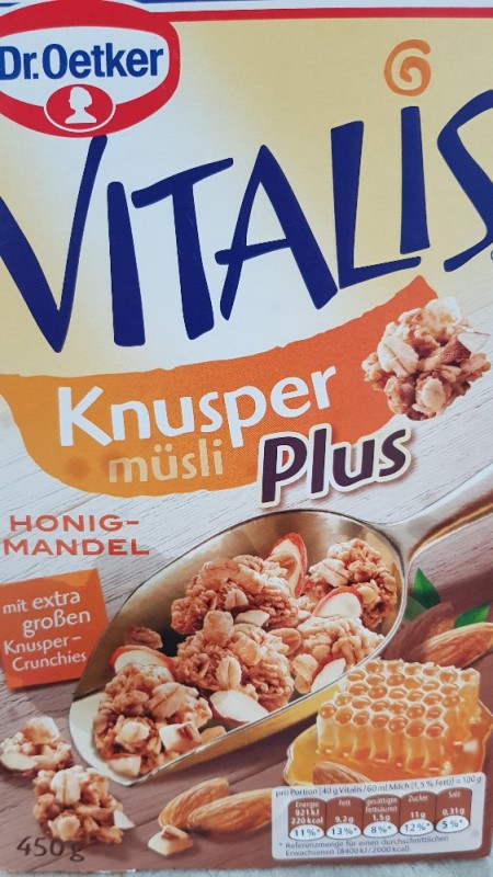 Knusper Müsli Plus, Honig-Mandel von mariokoenning564 | Hochgeladen von: mariokoenning564